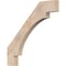 Ekena Millwork 3 1/2"W x 36"D x 36"H Merced Smooth Knee Brace, Douglas Fir BRC04X36X36MRC00SDF - alternate 1